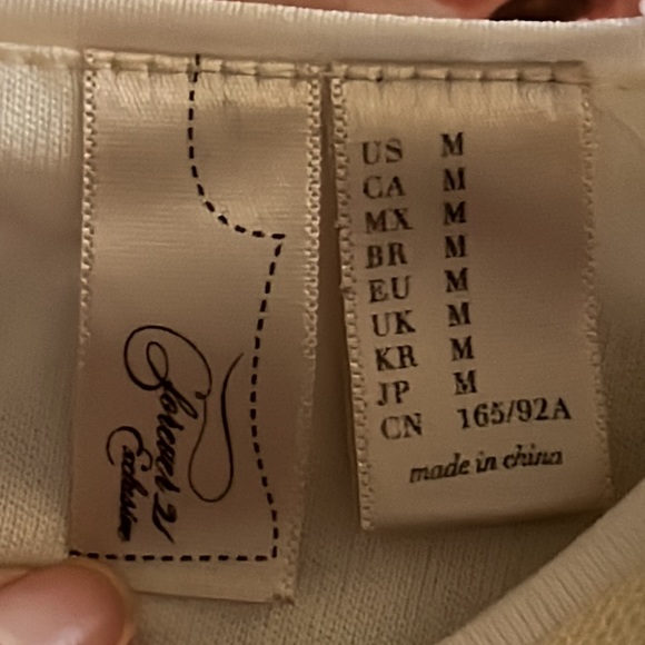 Forever 21 Crop Top with Sequins 🌸 - Picture 7 of 7